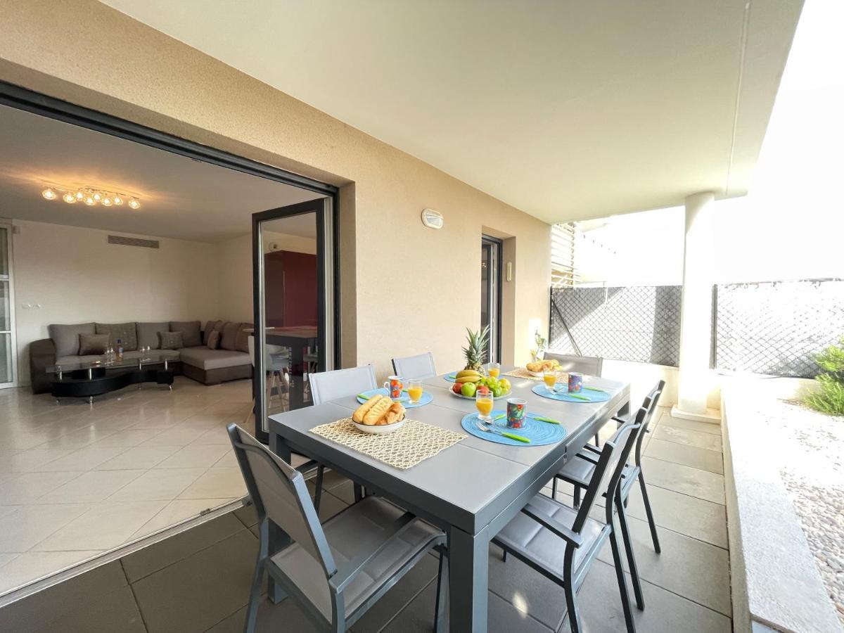 Tres Bel Appartement -Residence Avec Piscine Sur Le Toit Et Vue Panoramique Saint-Raphaël 외부 사진